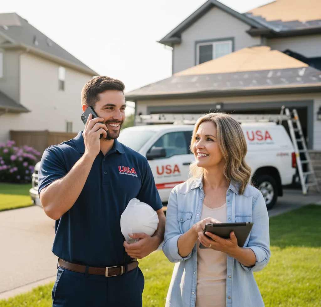USA Roof Repair Experts customer support in Richlandtown